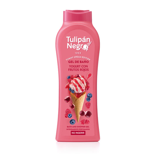 Gel Douche Tulipan Yaourt Fruit Rouge