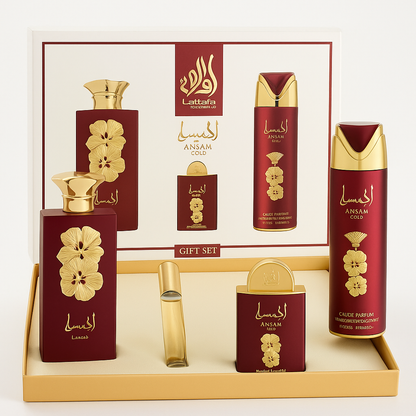 ANSAAM GOLD LATTAFA PRIDE COFFRET CADEAU